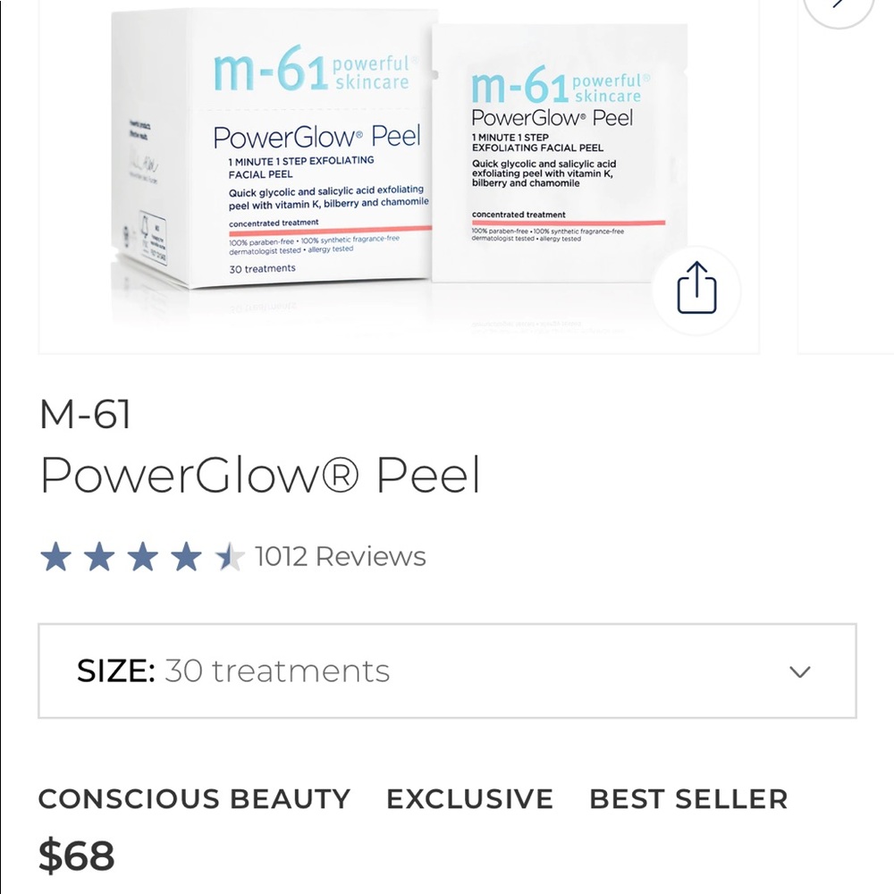 m-61 PowerGlow Peel